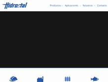 Tablet Screenshot of hidrostal-peru.com